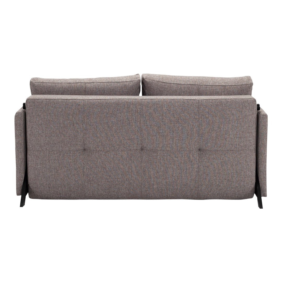 Luxury Cubed 02 Deluxe Sofa with Arms - Full Size Modern Sectional Couch for Living Room, Lounge & Home Theater Comfort