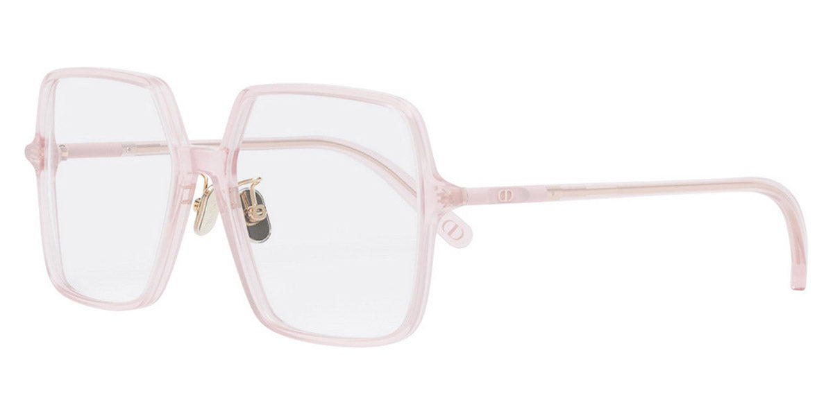 Dior Mini CD O S7F Square Sunglasses in Pink - Stylish & Trendy Women's Designer Shades for Everyday Wear, Travel & Fashion Accessories