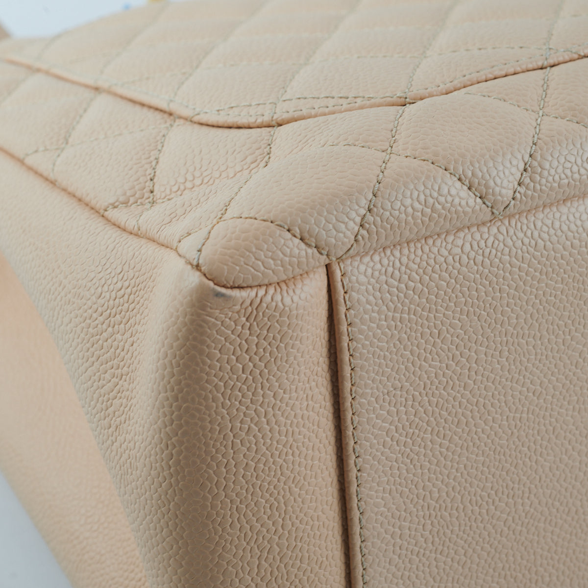 Chanel Caviar Leather Grand Shopping Tote GST Handbag in Beige - Luxury Designer Tote for Women, Perfect for Work, Travel & Everyday Use