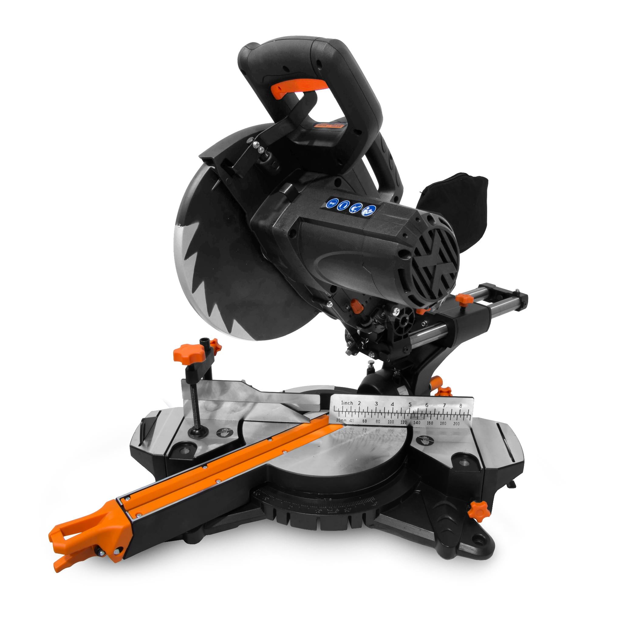 WEN 70730 10-Inch Sliding Compound Miter Saw - 15 Amp, 2-Speed, Single Bevel Cut with Smart Power Technology - Perfect for Woodworking, DIY Projects, and Professional Construction Work