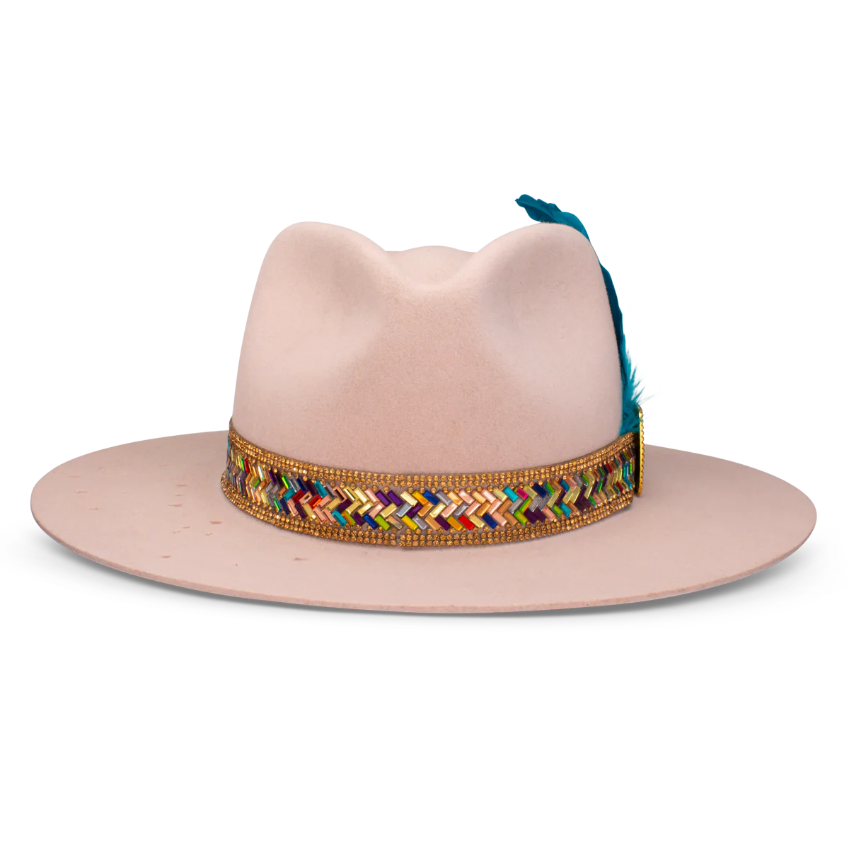 Charlie 1 Horse Lainey Wilson Hillbilly Hippie Wool Felt Cowgirl Hat for Women - Western Style Fashion Accessory for Country Concerts, Rodeos & Outdoor Events