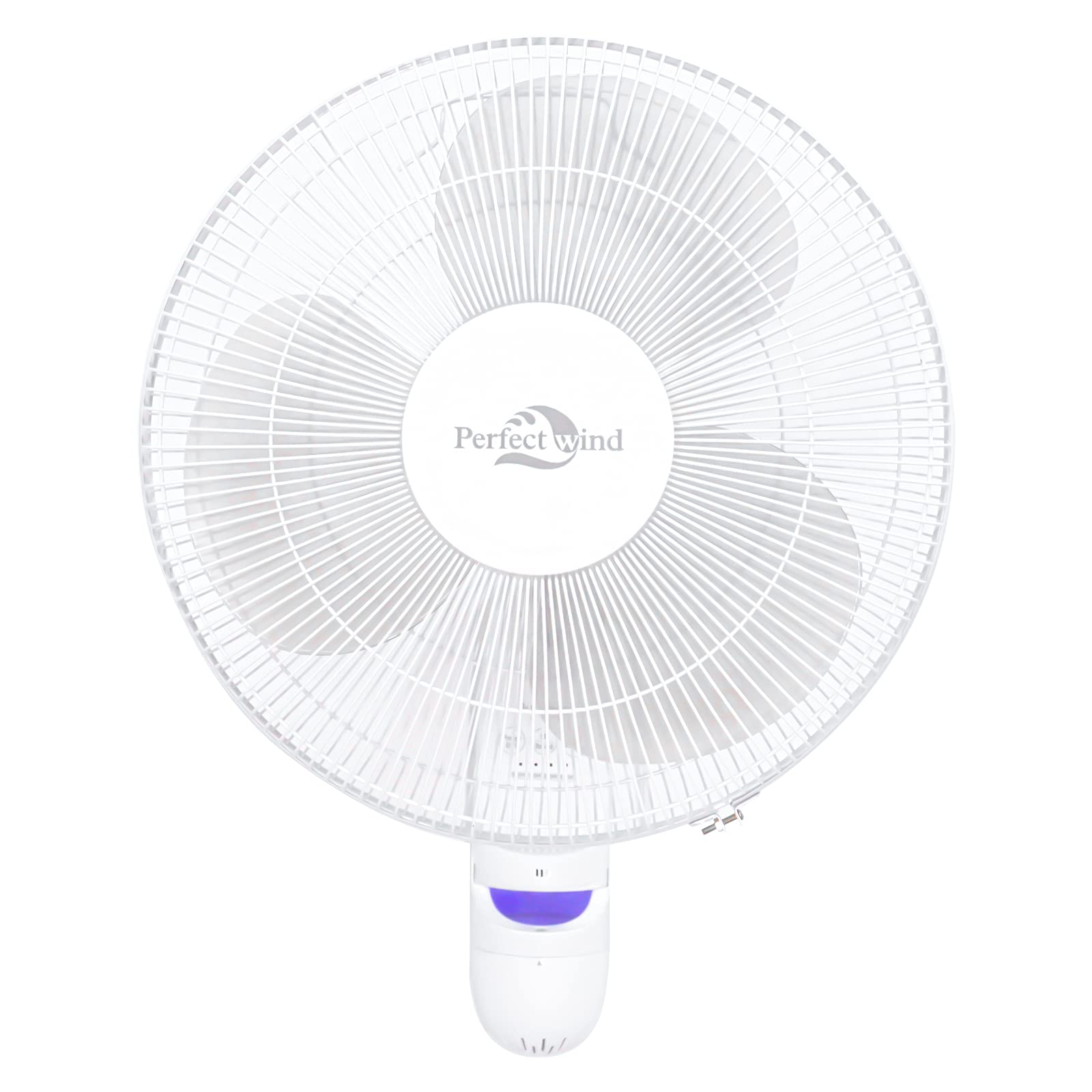 16/18-Inch Wall Mount Fan with Remote Control - Adjustable Oscillating & Tiltable Fan for Home, Office, Garage - Quiet Cooling Solution (White, 16-Inch) - Perfect for Bedrooms, Kitchens, Workshops & Outdoor Spaces