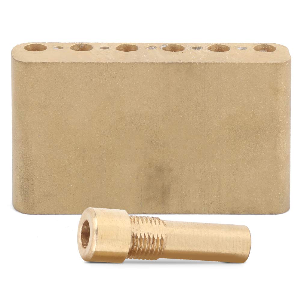 Premium Guitar Brass Tremolo Block & Whammy Bar - High-Quality Single Whammy Bar Replacement for Guitar Systems | Perfect for Rock, Blues & Metal Performances