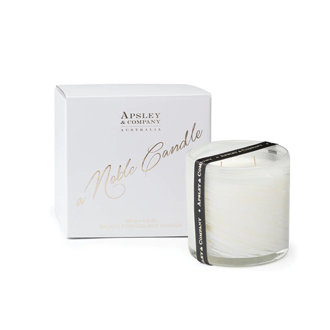 Premium Apsley & Company Reykjavik 400g Luxury Scented Candle - Perfect for Home Decor, Relaxation & Romantic Ambiance