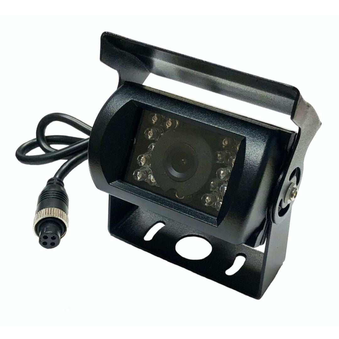 Commercial Grade Top Mount Security Camera - Crux CTM 11YBM with 1/3” Sony CCD Sensor, IR Night Vision & Built-in Microphone | Ideal for Retail Stores, Warehouses & Office Surveillance