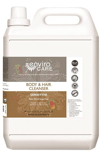 Envirosensitive Plant-Based Body & Hair Cleanser – Fragrance-Free, Vegan & Cruelty-Free | Gentle Cleansing for Sensitive Skin & Scalp – Perfect for Daily Use & Eco-Conscious Showering
