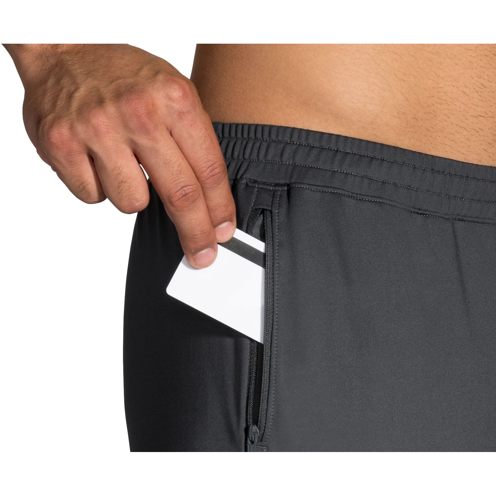 Brooks Spartan Men's Running Pants - Lightweight, Moisture-Wicking & Breathable Workout Joggers for Training, Gym & Outdoor Activities
