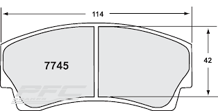 Mintex 1864 F4R AP Racing Brake Pads - High Performance for Forest & Modern Calipers | Perfect for Off-Road, Rally & Street Driving