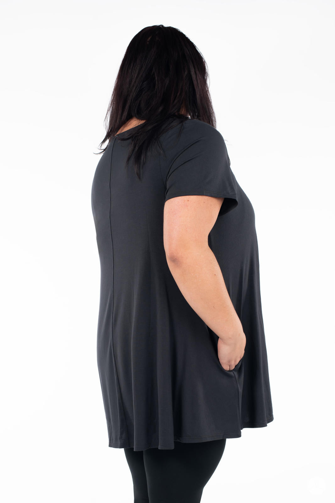 Stylish Scoop Neck Tunic Top for Women - Flowy Casual & Dressy Blouse - Perfect for Office, Date Night & Everyday Wear