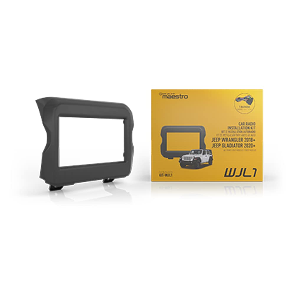 iDatalink Maestro KIT-WJL1 Installation Kit & T-Harness for Jeep Wrangler & Gladiator - Plug & Play Vehicle Integration | DIY Car Stereo Upgrade | Off-Road Audio System Installation