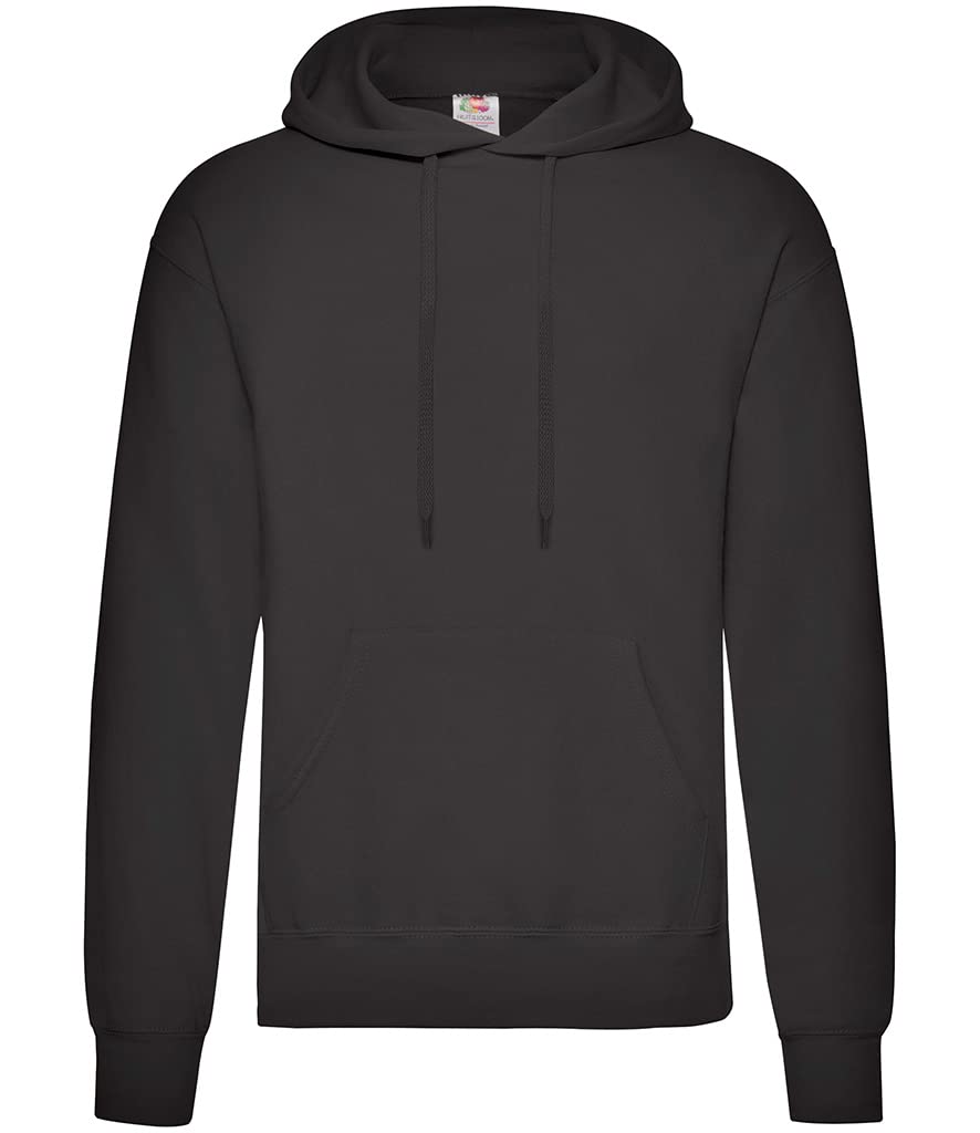 Fruit of the Loom Men's Cotton Hoodie Sweatshirt - Comfortable Pullover for Casual Wear, Gym & Outdoor Activities