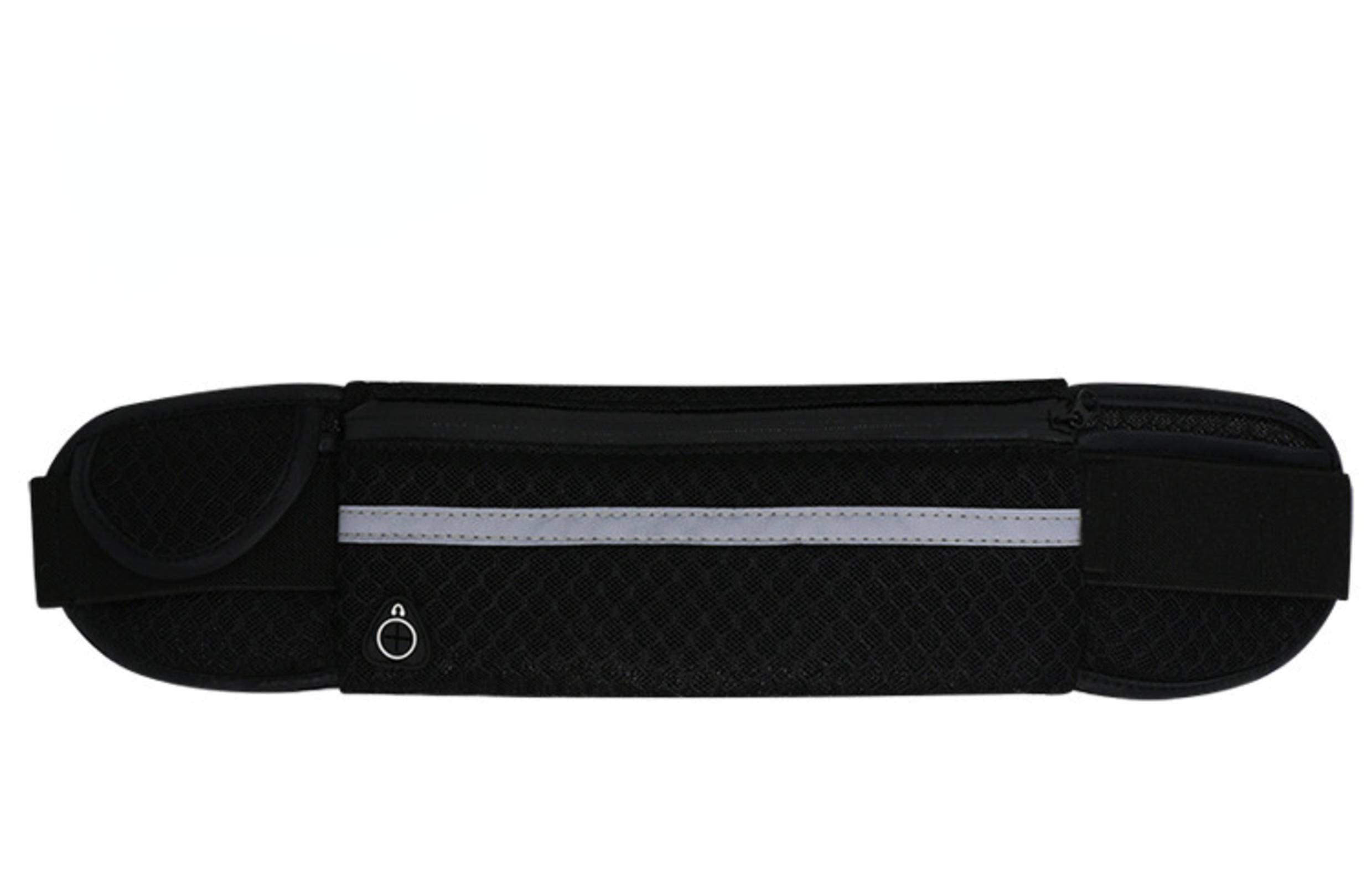 KBREE Running Belt - Adjustable Waist Pack for Sports & Fitness, Breathable Phone Holder for Jogging, Hiking, Travel - Secure Storage for Phone, Keys, Wallet