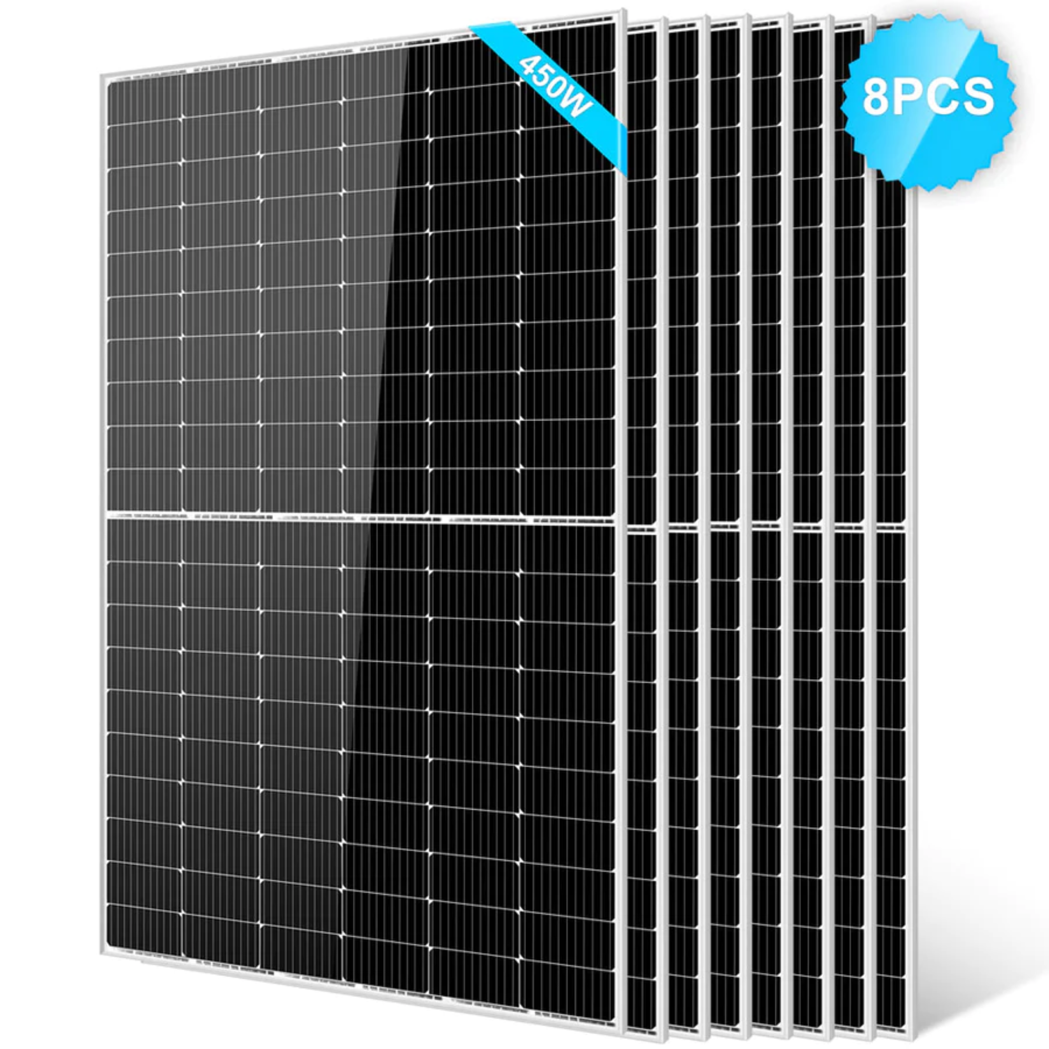 SunGoldPower 450 Watt Monocrystalline Solar Panel - High Efficiency Solar Panel for Home, RV & Off-Grid Power - Perfect for Residential, Camping & Emergency Backup