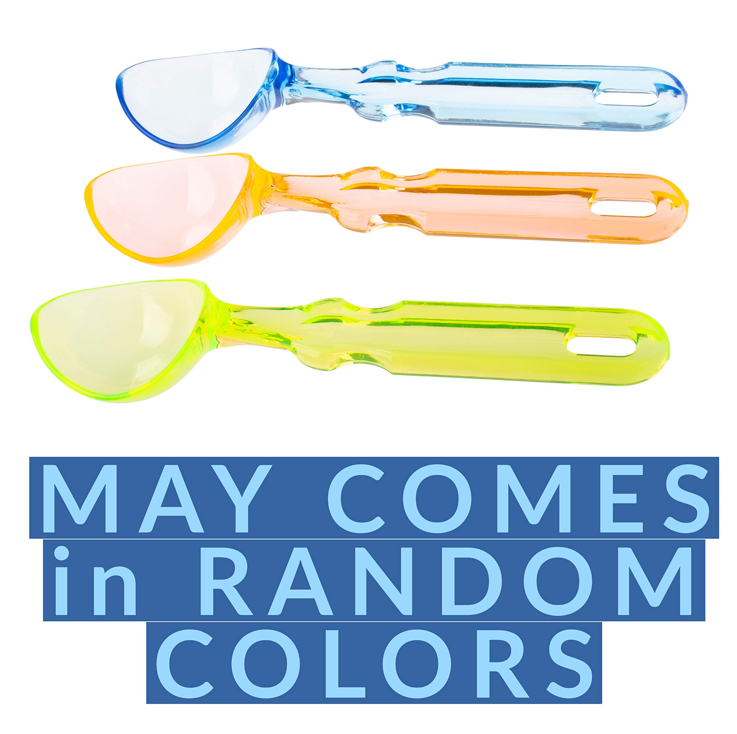2-Pack Medium Ice Cream Scooper - Commercial Grade Paddle Spoon for Ice Cream - Dishwasher Safe with Ergonomic Grip - Perfect for Chefs, Dessert Shops & Home Use