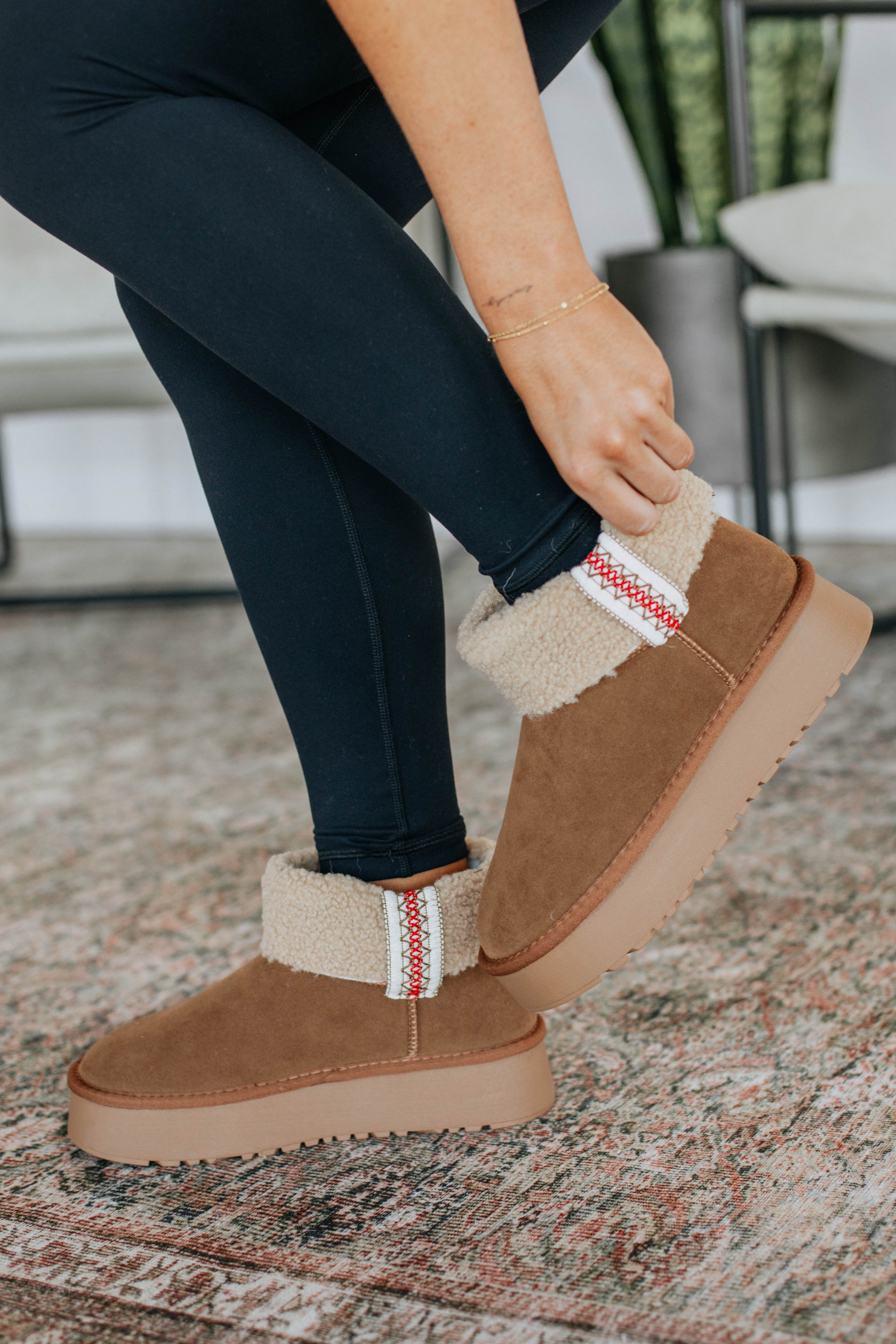 Baby It's Cold Outside Boots in Tan - Warm Winter Boots for Women - Perfect for Snow Days & Outdoor Adventures
