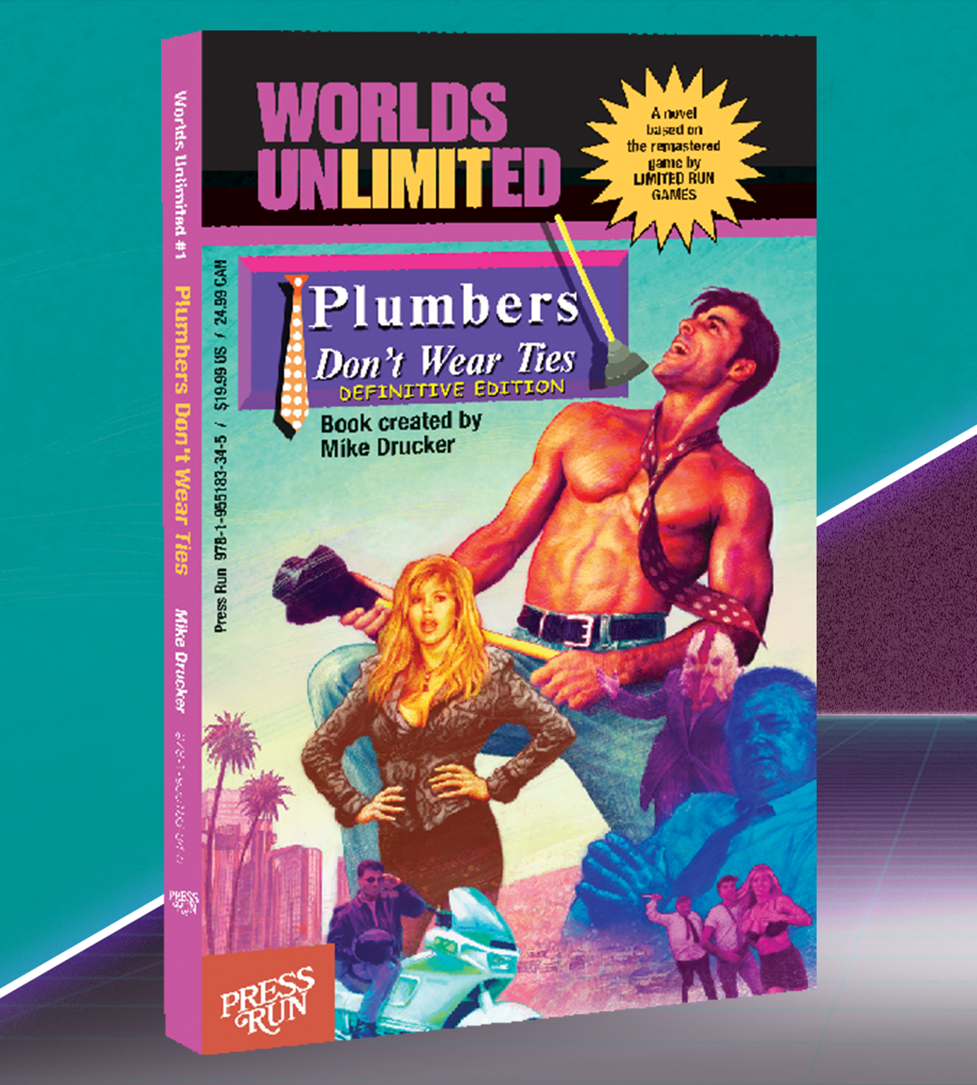 Plumbers Don’t Wear Ties: Definitive Edition Softcover Book - Perfect for Retro Gaming Fans & Collectors