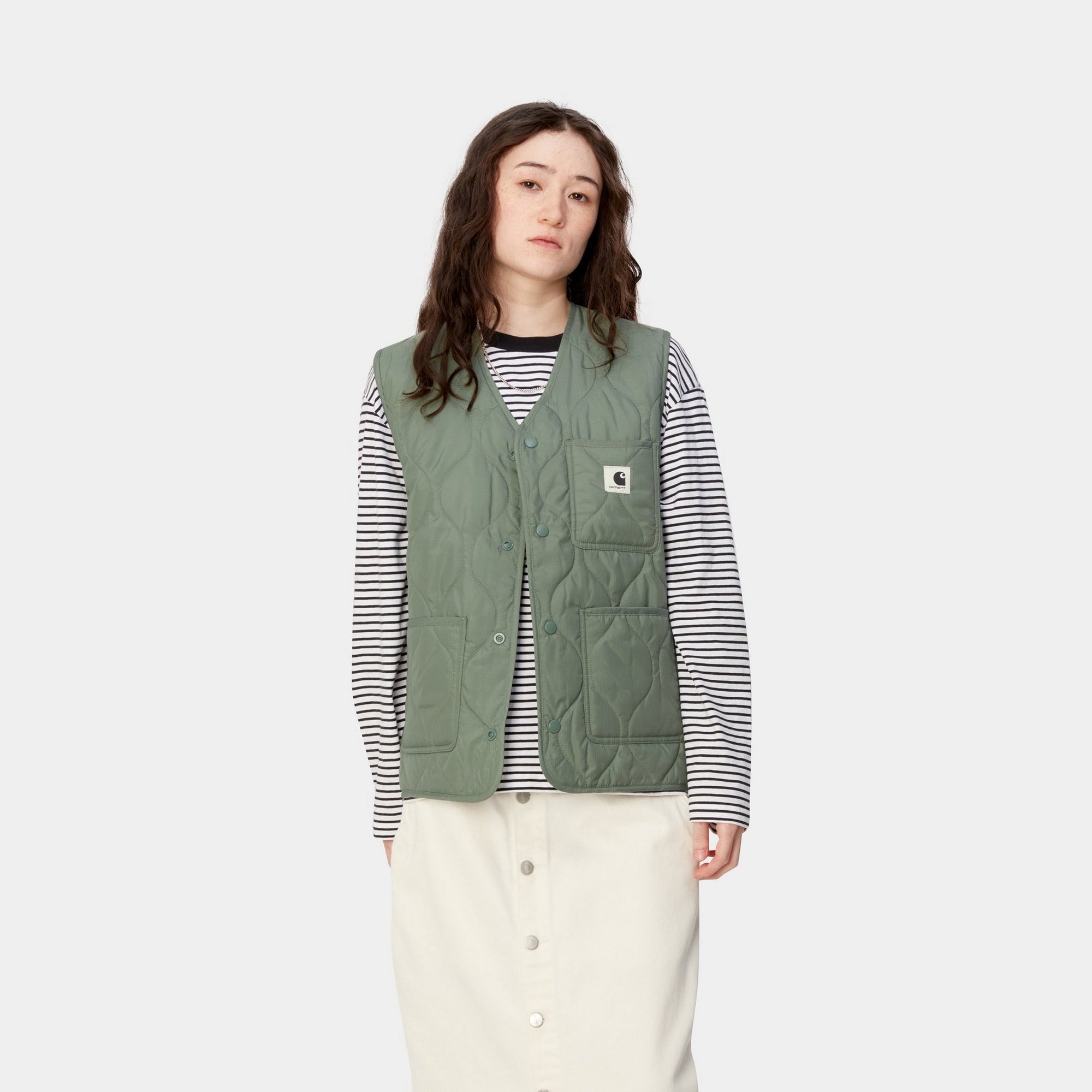 Women's Skyler Vest | Lightweight Quilted Puffer Vest for Women | Winter Warm Fashion Outerwear | Perfect for Casual Wear, Outdoor Activities & Layering