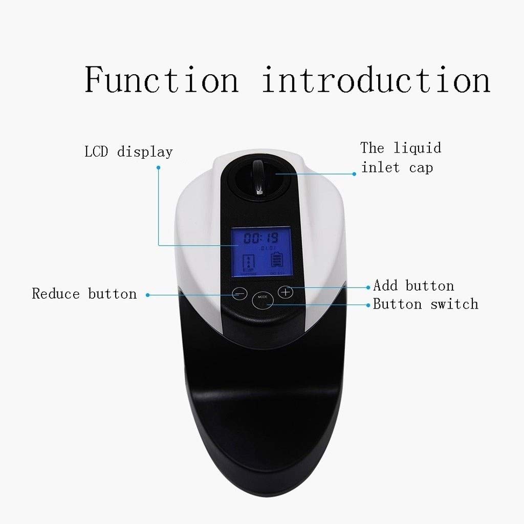 Automatic Soap Dispenser with LCD Display - Wall Mounted Touchless Hand Sanitizer Dispenser for Bathroom, Kitchen, Hotel & Household Use (Chrome Spray)