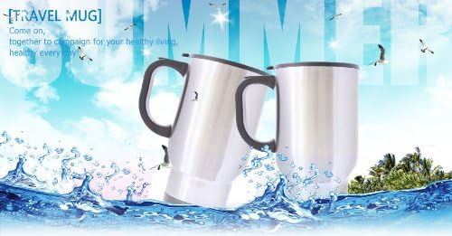 Stainless Steel Travel Coffee Mug 14oz - 'I'm The Math Teacher Nothing Scares Me Anymore' Funny Teacher Gift - Perfect for Classroom, Office & School Appreciation