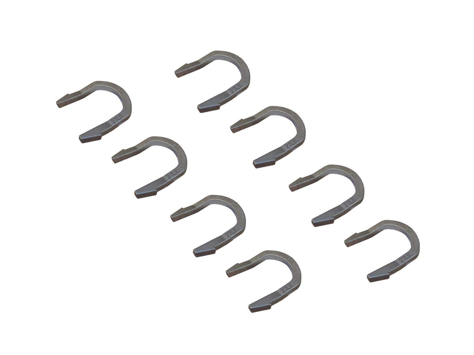 8-Pack Esco Style Horseshoe Locks (27LK) - Heavy Duty Security for Storage Units, Toolboxes & Construction Sites