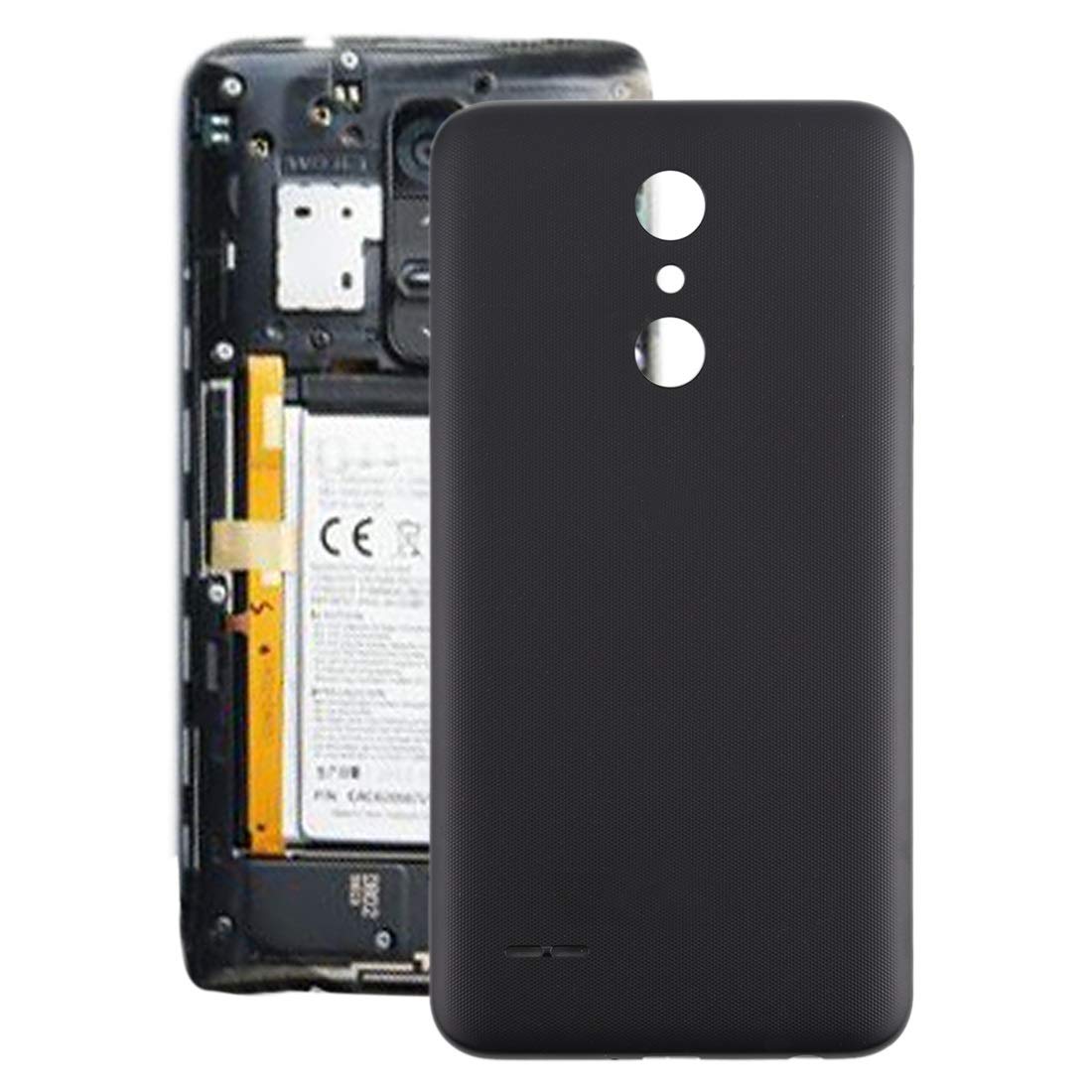 LG K30 / K10 (2018) / X410 LMX410 LMX410TK Replacement Battery Back Cover - Durable Black Design for Enhanced Protection and Style