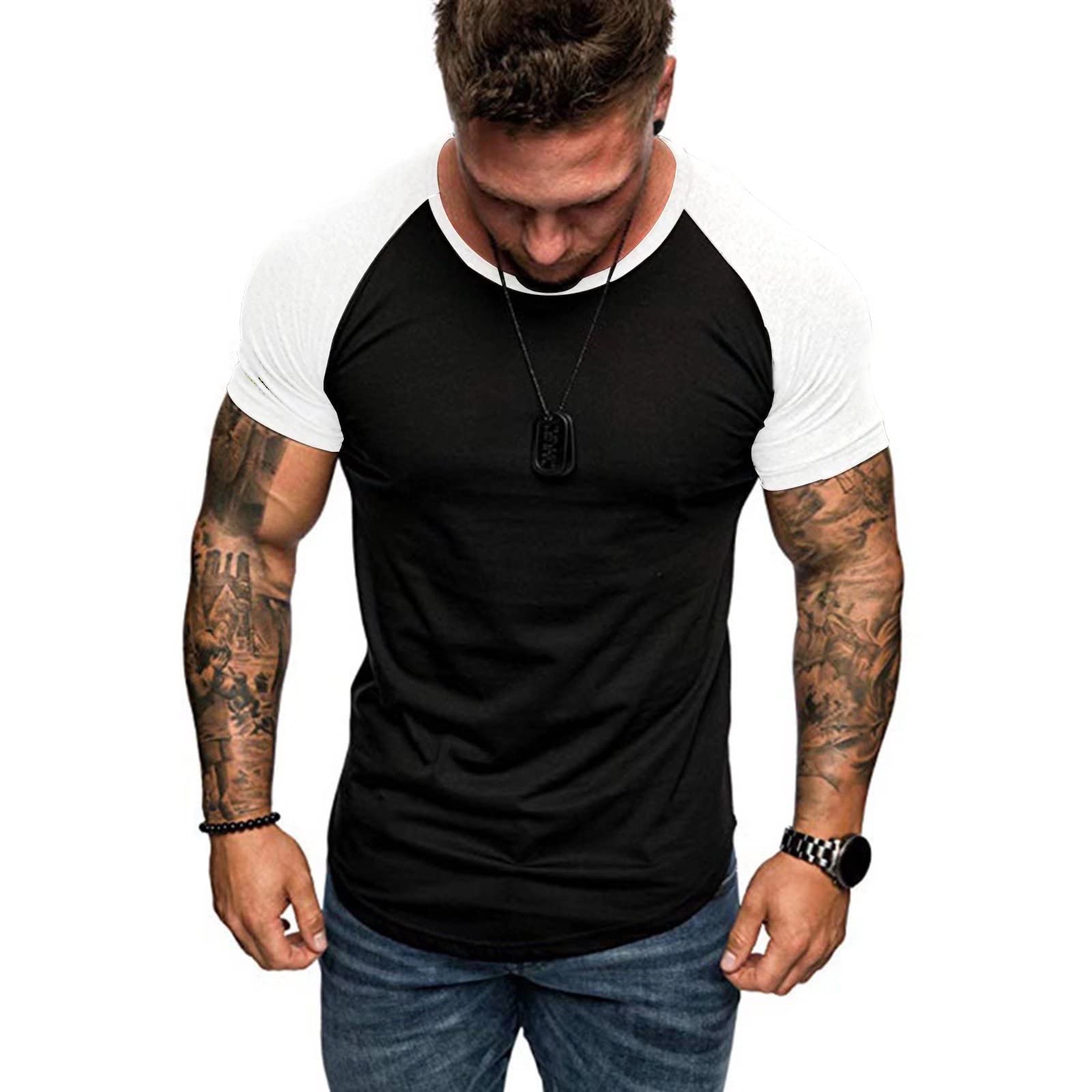 **Vintage Baseball Tee for Men & Women - Raglan Short Sleeve Unisex T-Shirt | Casual Wear for Sports, Street Style & Everyday Outfits**