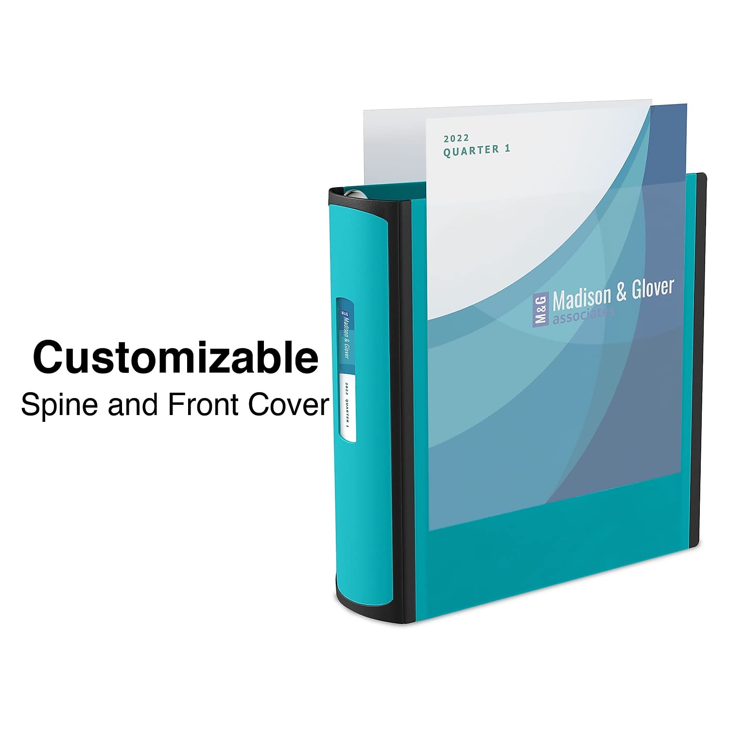 STAPLES Better Binder 2-Inch Teal - Durable 3-Ring Binder for School, Office & Home Organization | Perfect for Reports, Documents & Presentations