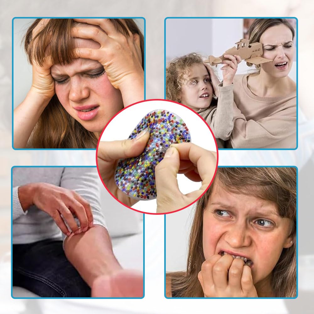 Anti-Anxiety Skin Picking Fidget Toys for Adults - Sensory Stress Relief Pads for Dermatillomania & Trichotillomania - Calming Fidget Toys for Anxiety Relief, Focus & Relaxation - Perfect for Office, Home & Travel Use