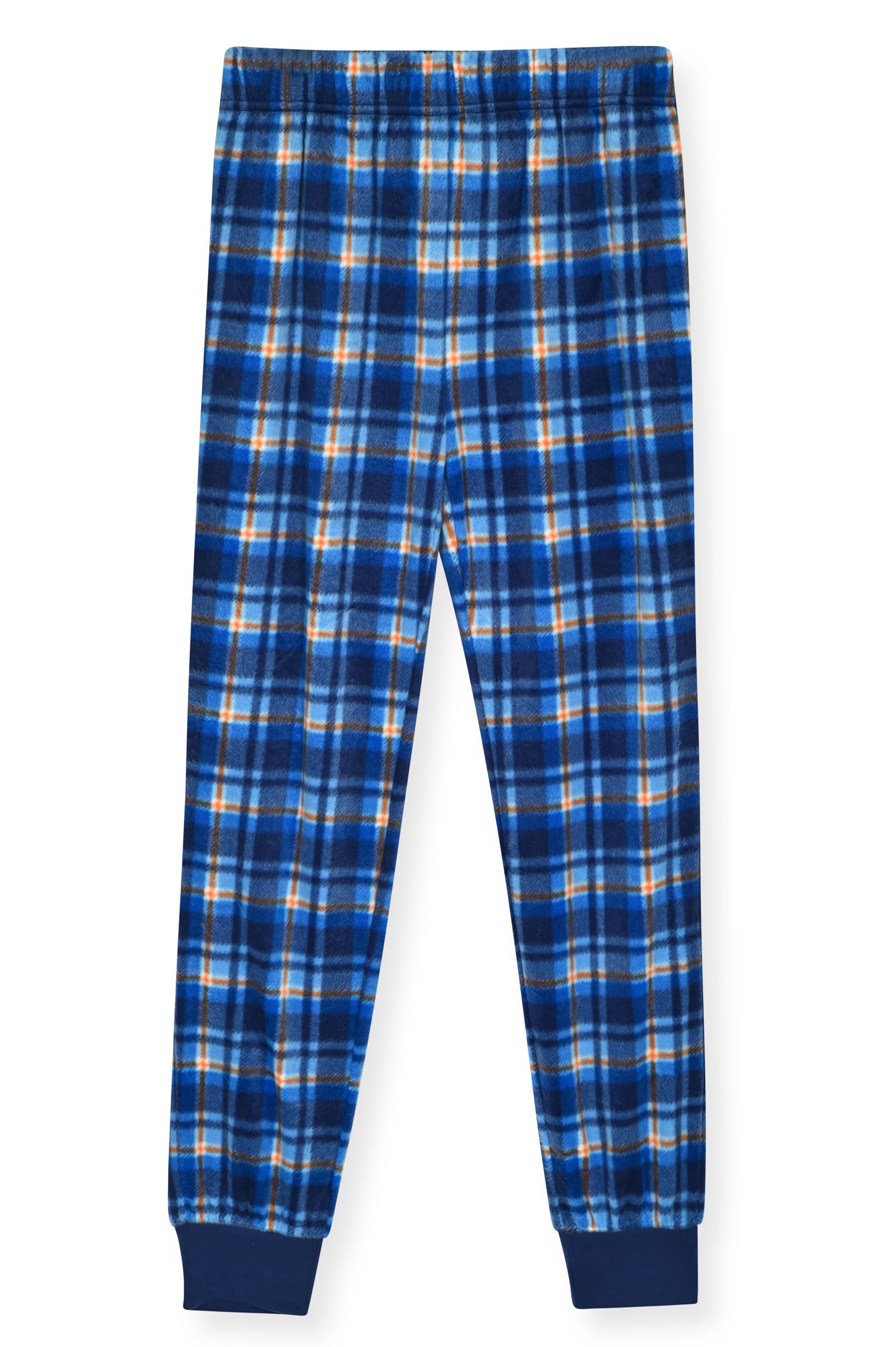 4 Piece Boys Pajama Sets - Soft Waffle Knit Henley Top & Plaid Sleep Pants for Kids | Cozy Winter Pajamas for Boys | Perfect for Bedtime, Sleepovers & Holiday Gifts