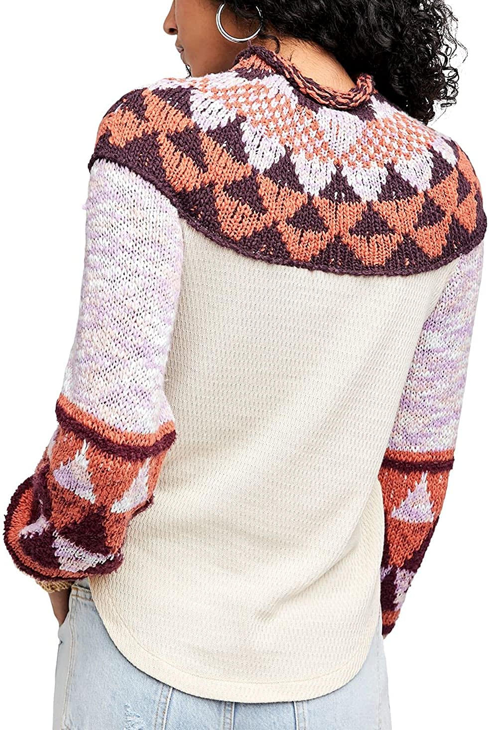 Free People Swit The Small Stuff Crochet T-Shirt for Women - XS Size | Boho Chic Summer Top | Perfect for Beach Vacations, Music Festivals & Casual Outings