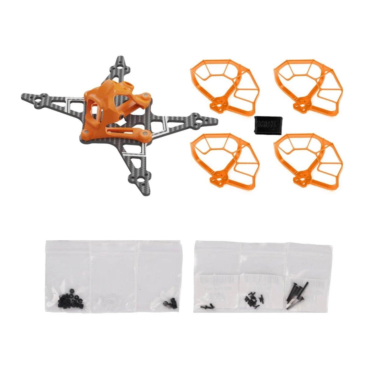 Flywoo Firefly DC16 Nano Baby V2.0 1.6 Walksnail Micro FPV Drone Frame Kit - Lightweight Carbon Fiber Build for Indoor/Outdoor FPV Racing and Freestyle Flying