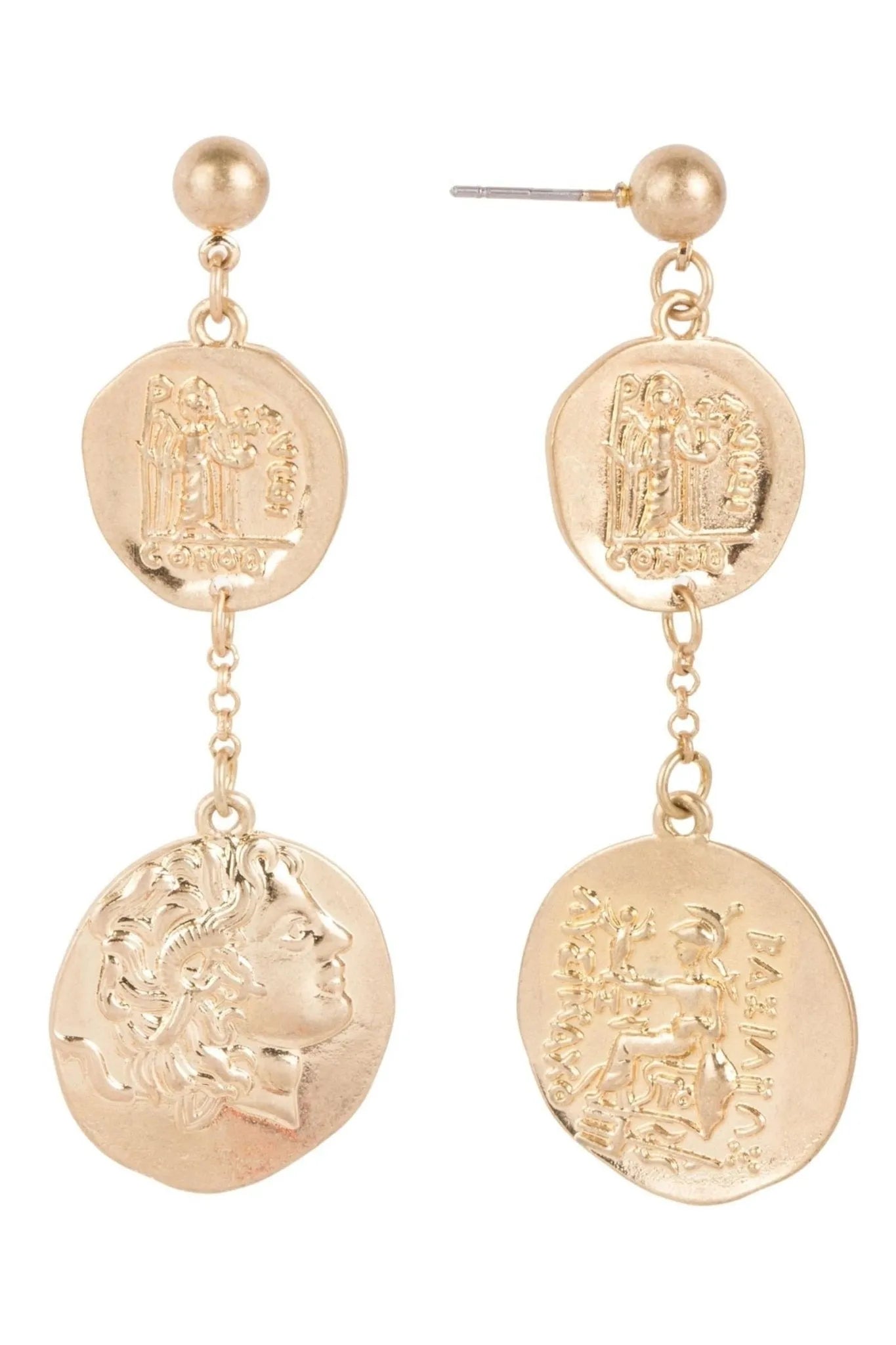 Elegant Coin Necklace and Earring Gift Set for Women - Perfect for Birthday, Anniversary & Valentine's Day Gifts | Jewelry Set for Everyday Wear & Special Occasions