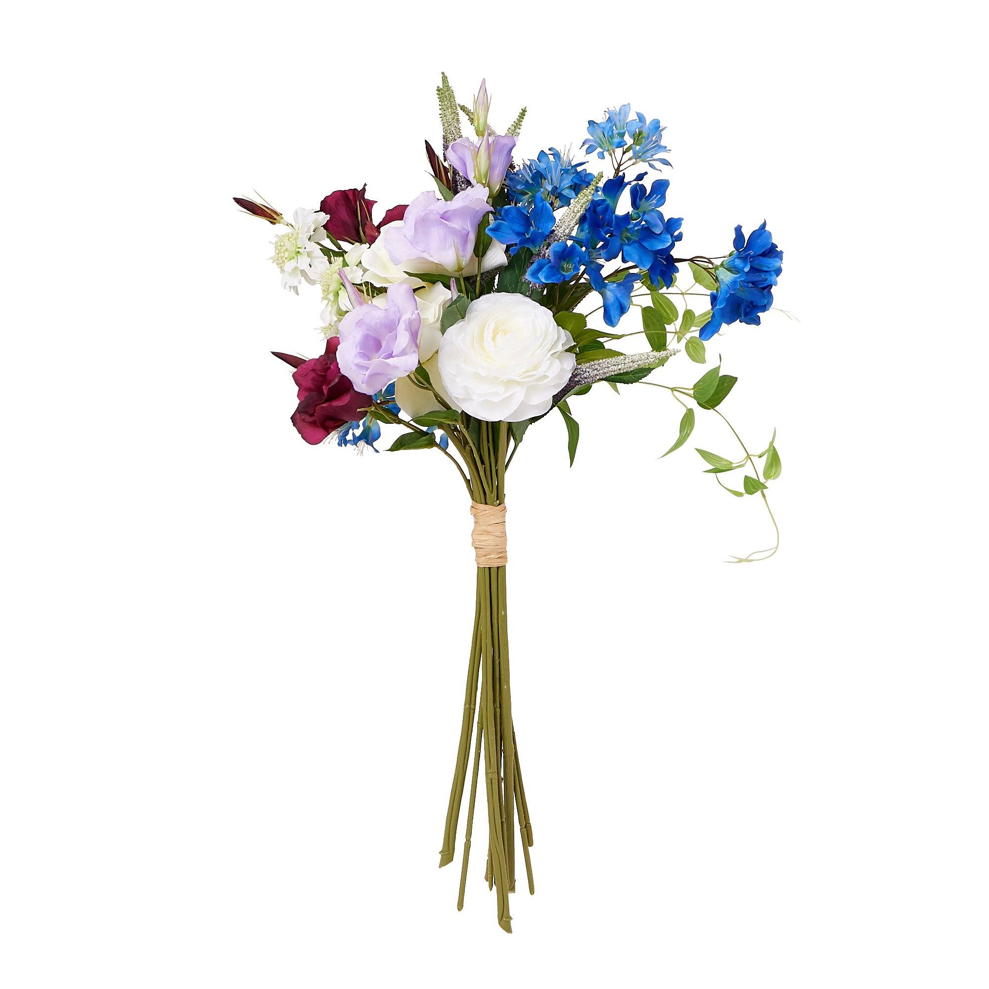 Beautiful Asymmetrical Mixed Bouquet - Fresh Flowers for Weddings, Home Decor & Special Occasions