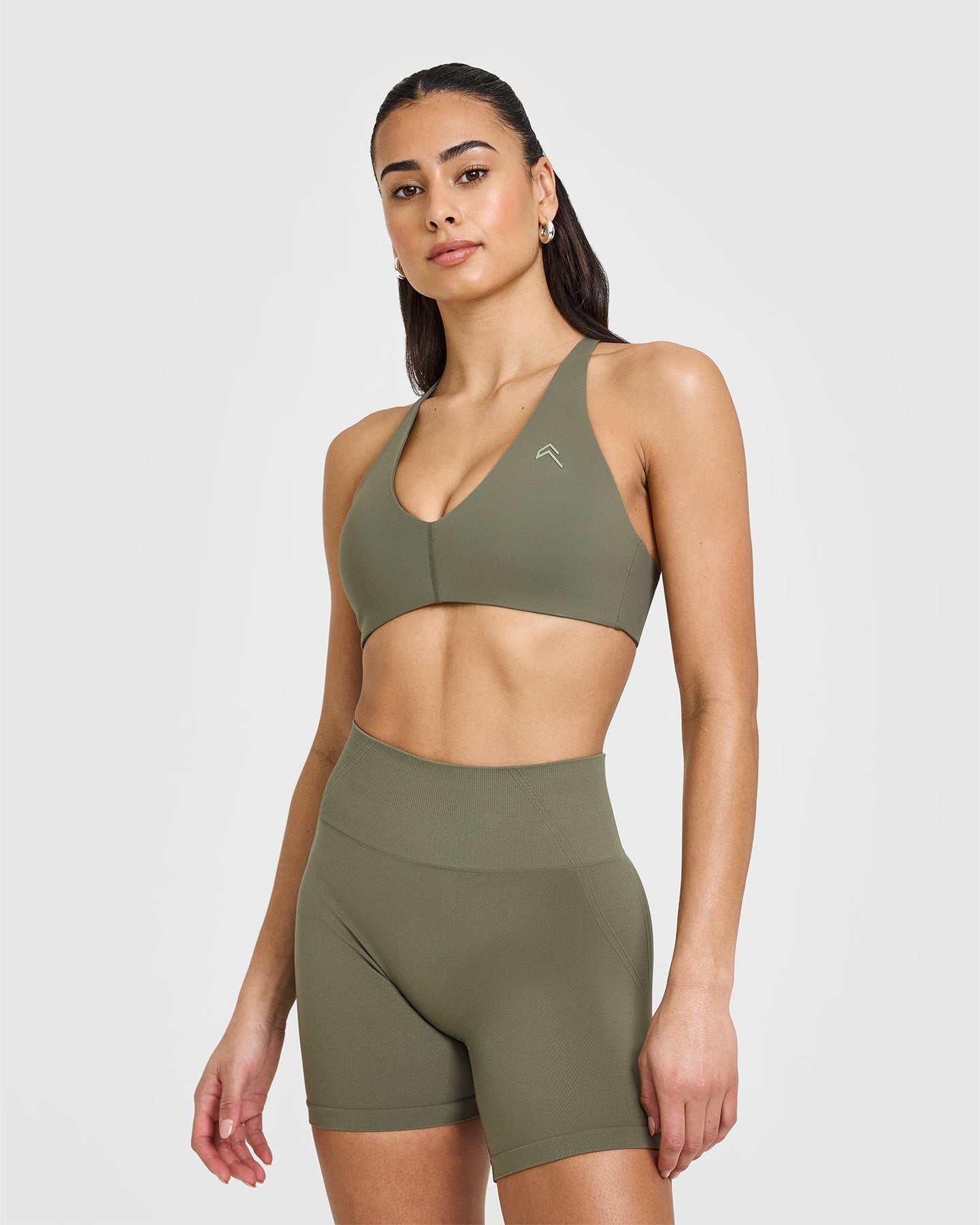 Unified Micro Bralette in Alpine Green | Seamless Comfort Bra for Yoga, Lounge & Everyday Wear