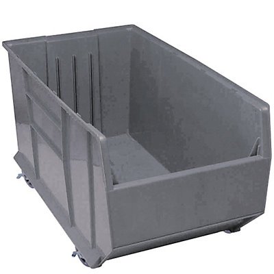 Quantum Storage Systems QRB216MOBGY Heavy Duty Rack Bins - Gray Part Organizer 42
