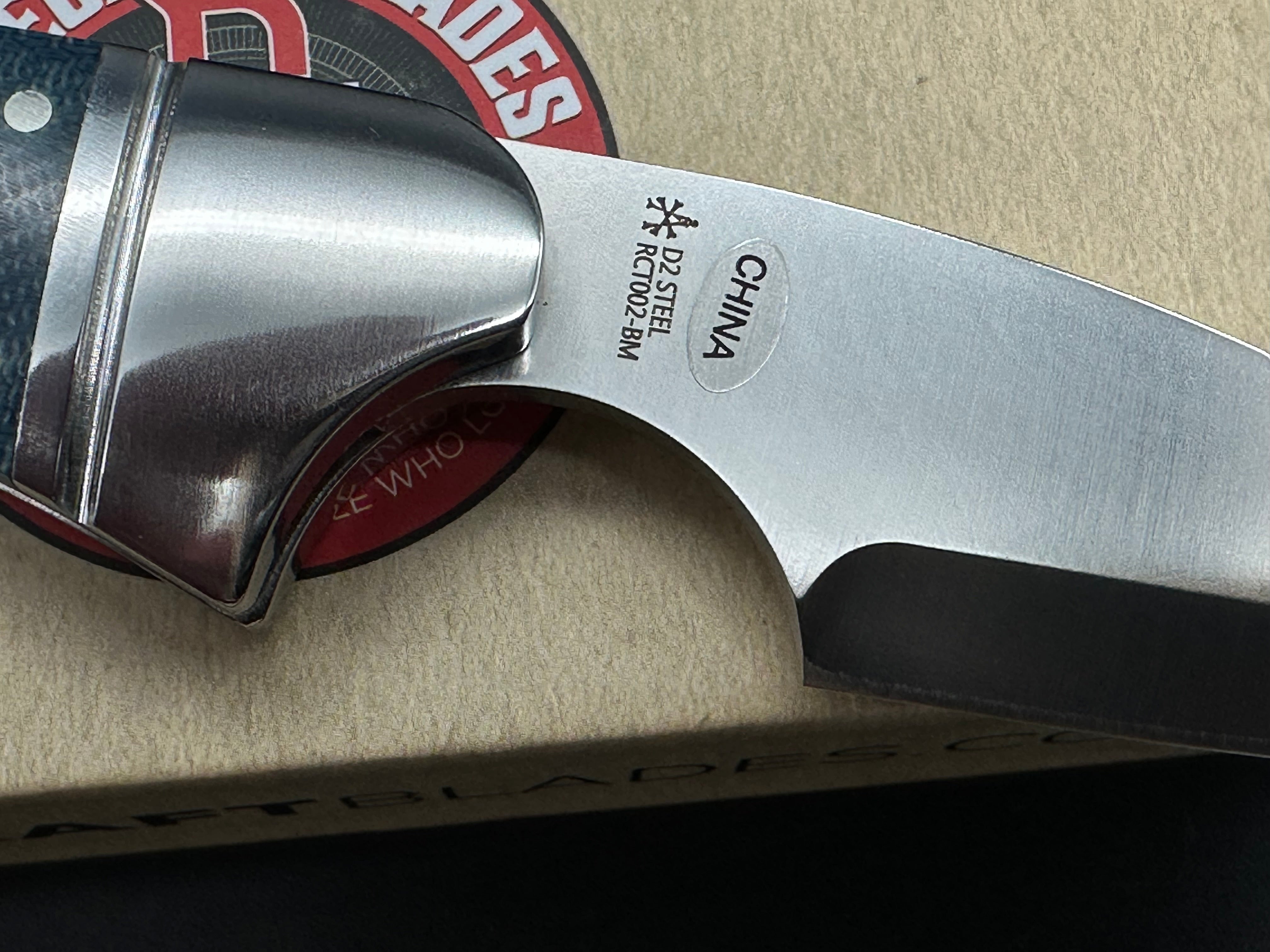 Premium Rose Craft Zambezi Folding Knife - 2.5