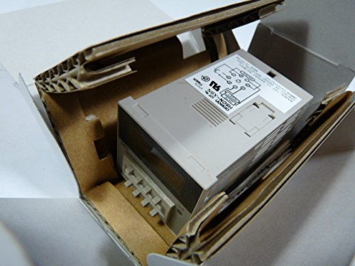 Omron H5CNXBNAC100240 Digital Timer - 0.1 to 999.9 Second Adjustable, 100-240V AC, 3A Relay Output - Perfect for Industrial Automation, HVAC Systems & Equipment Control