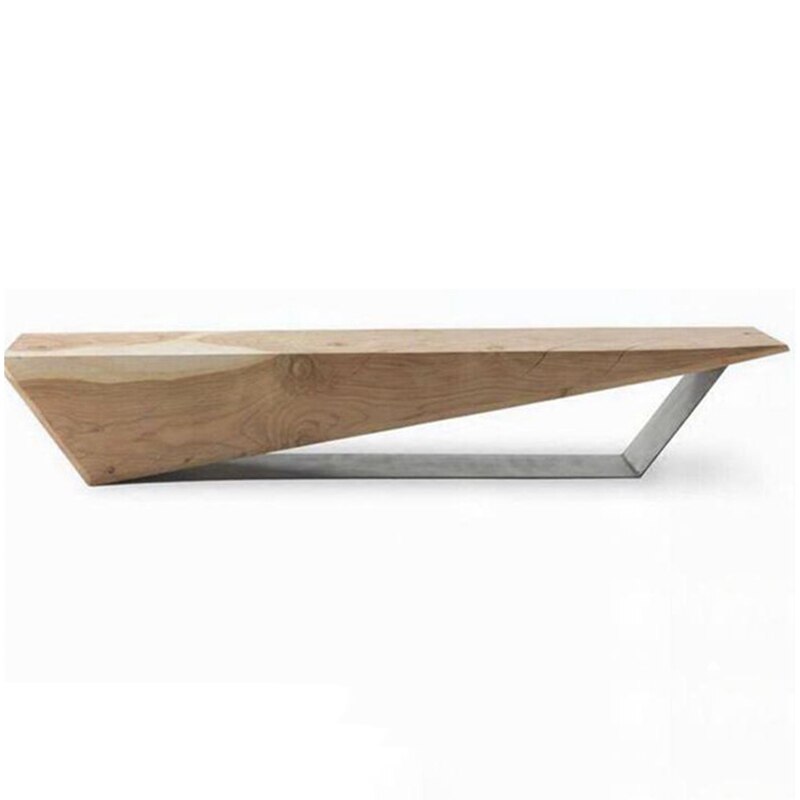 Handcrafted Solid Wood Bench - Durable & Stylish Furniture for Living Room, Bedroom, or Outdoor Patio