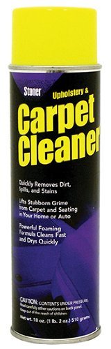 Stoner Carpet Cleaner 18 oz Foaming Spray - Removes Stains, Odors & Dirt for Carpets, Upholstery & Auto Interiors - Perfect for Pets, Kids & High-Traffic Areas