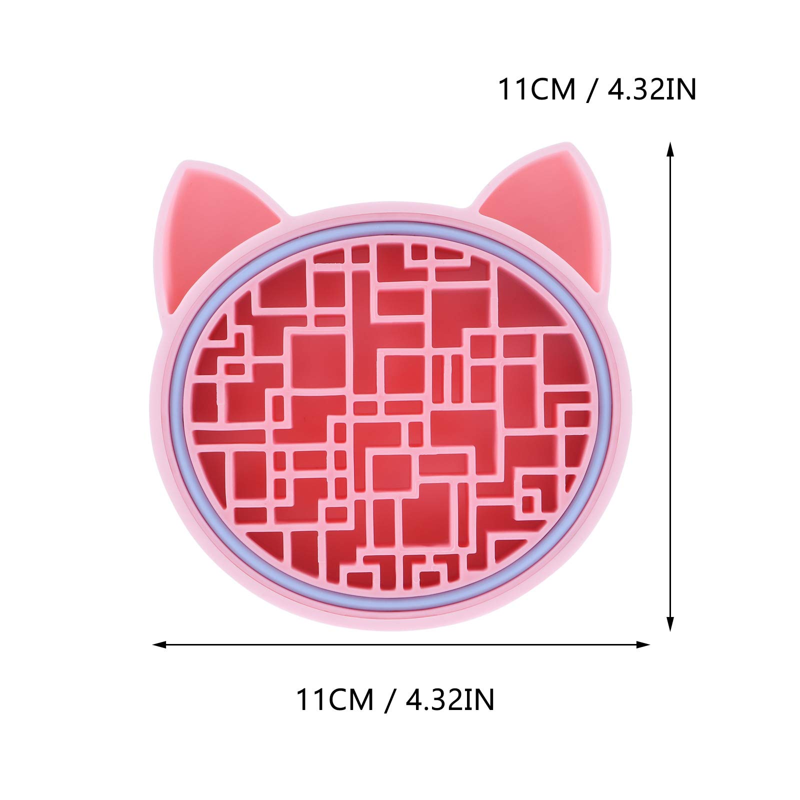 SOLUSTRE Makeup Brush Cleaner - Silicone Brush Cleaning Mat & Drying Holder for Professional & Home Use - Perfect for Deep Cleaning Cosmetic Brushes, Sponges & Beauty Tools (Pink) - Ideal for Salon, Makeup Artists & Personal Beauty Routine