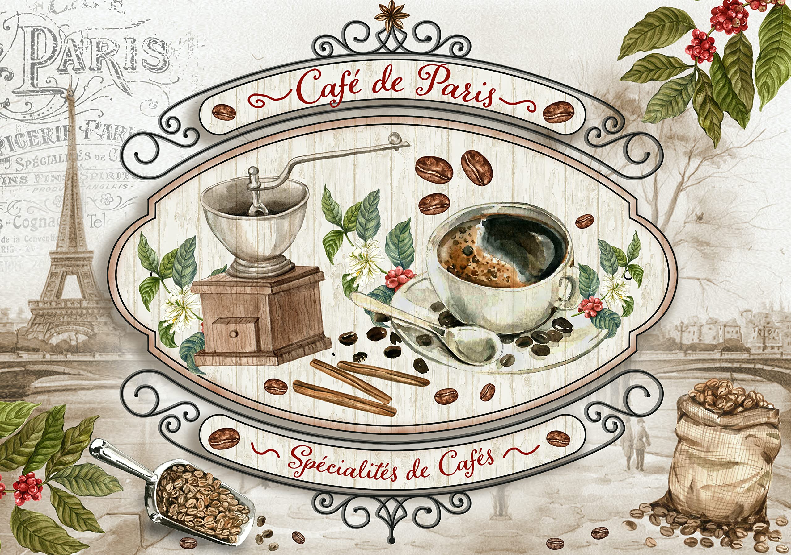 A Touch of Paris in Your Craft: The Vintage French Café Decoupage Story