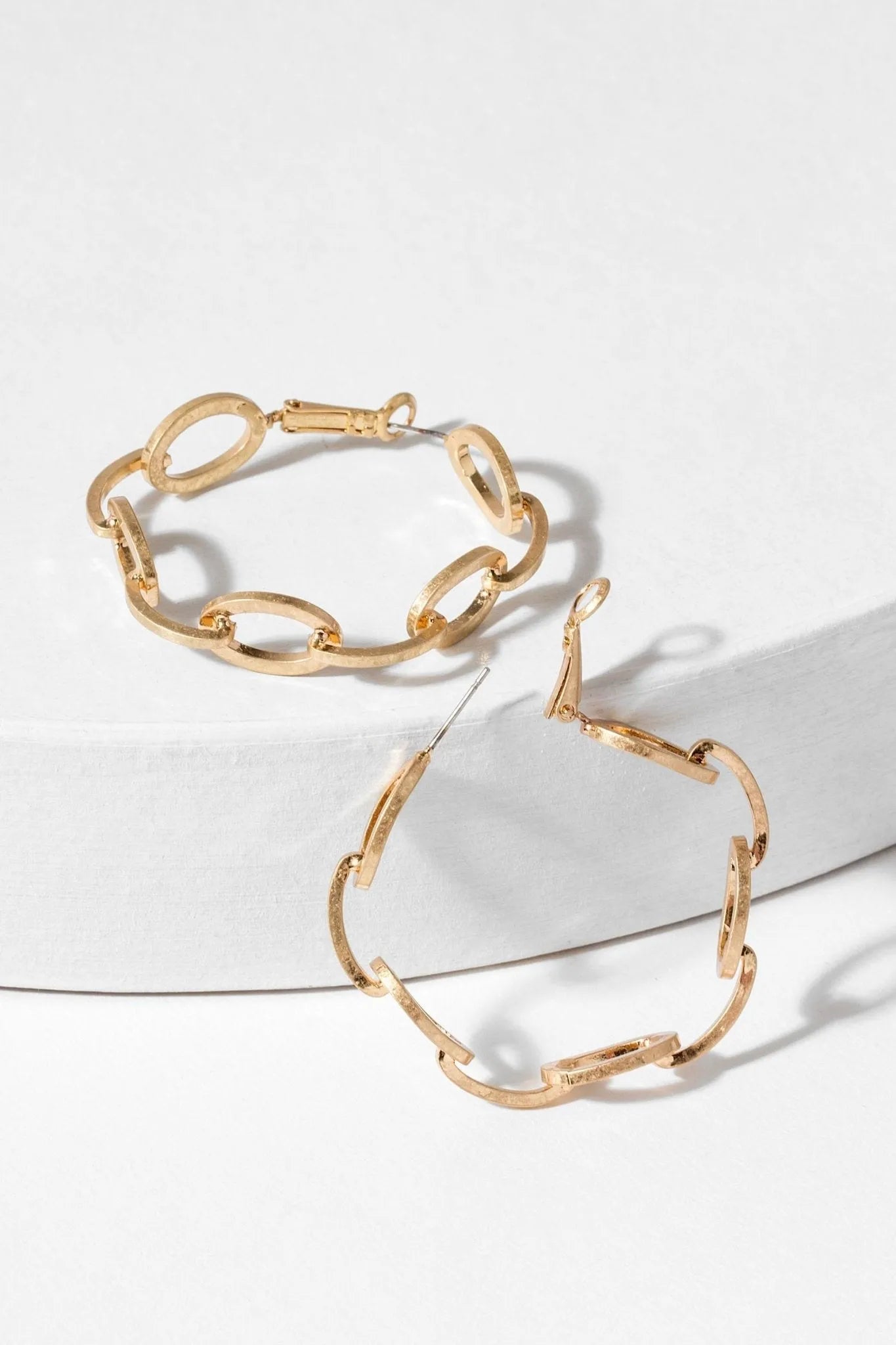 Stylish Progression Earrings for Women - Trendy Dangle Hoop Earrings for Everyday Wear - Perfect for Office, Party & Casual Outfits