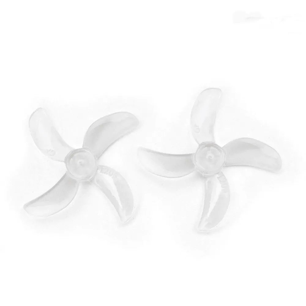 Gemfan 1209 4-Blade 31mm Propeller - 0.8mm/1mm/1.5mm Shaft Compatible with 0802 25000KV Motor (16-Pack) - Perfect for FPV Drone Racing and DIY Micro Quadcopter Builds