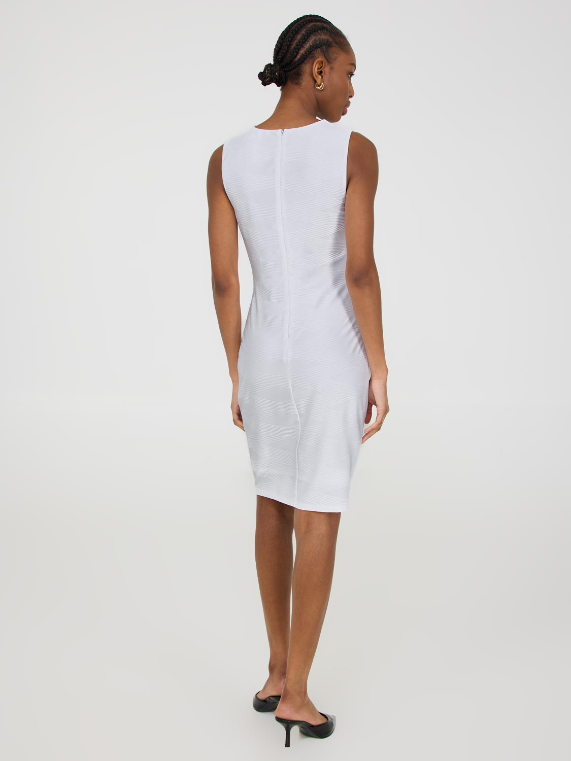 Stylish Sleeveless Floral Sheath Dress for Women - Perfect for Summer Parties, Weddings & Office Wear