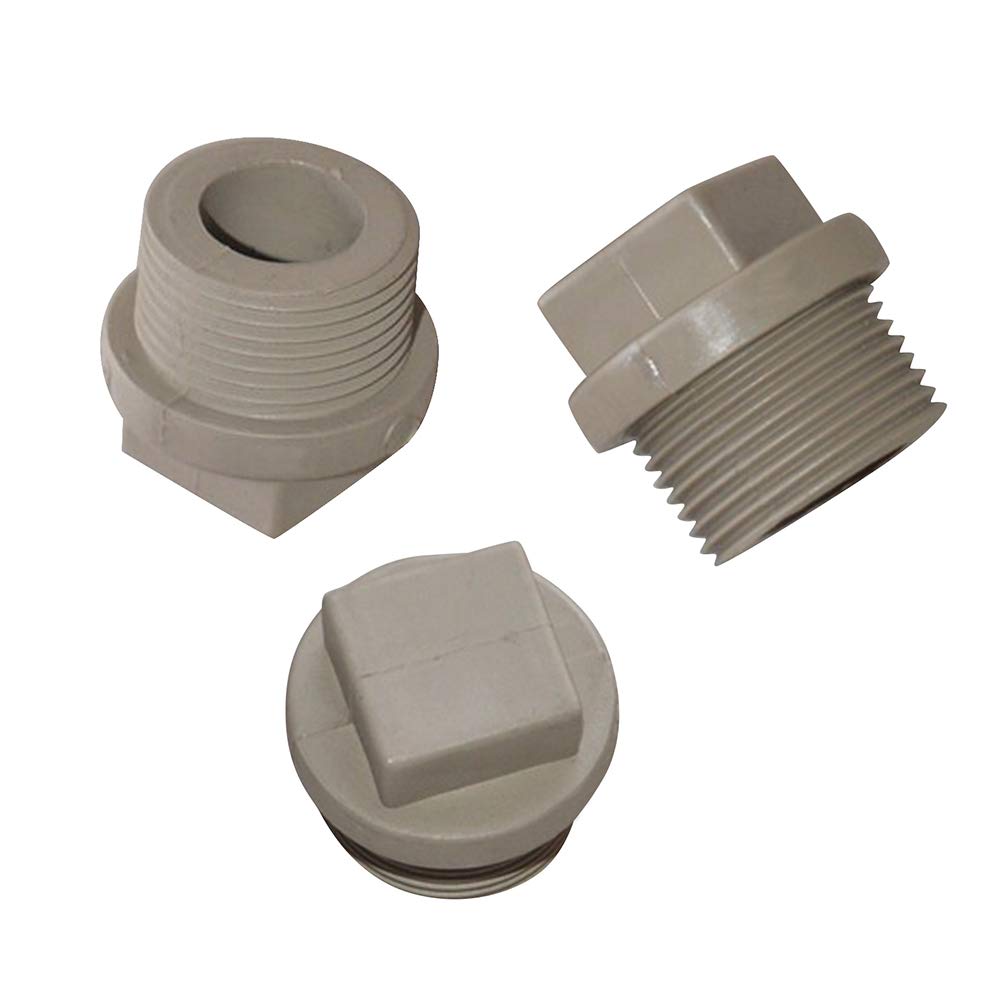 High-Quality PPR Plastic Pipe Fittings Thread Plug - 1/2