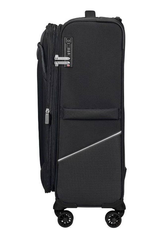 American Tourister SummerRide Spinner Medium Luggage - Lightweight Expandable Suitcase for Travel, Business & Vacations | Durable 4-Wheel Spinner Carry-On with TSA Lock