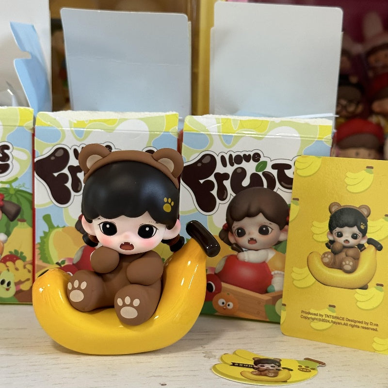Baby Zoraa I Love Fruits Series Secret Banana Girl 1/144 Scale Collectible Figure - Perfect for Anime Fans, Model Collectors & Gift Giving