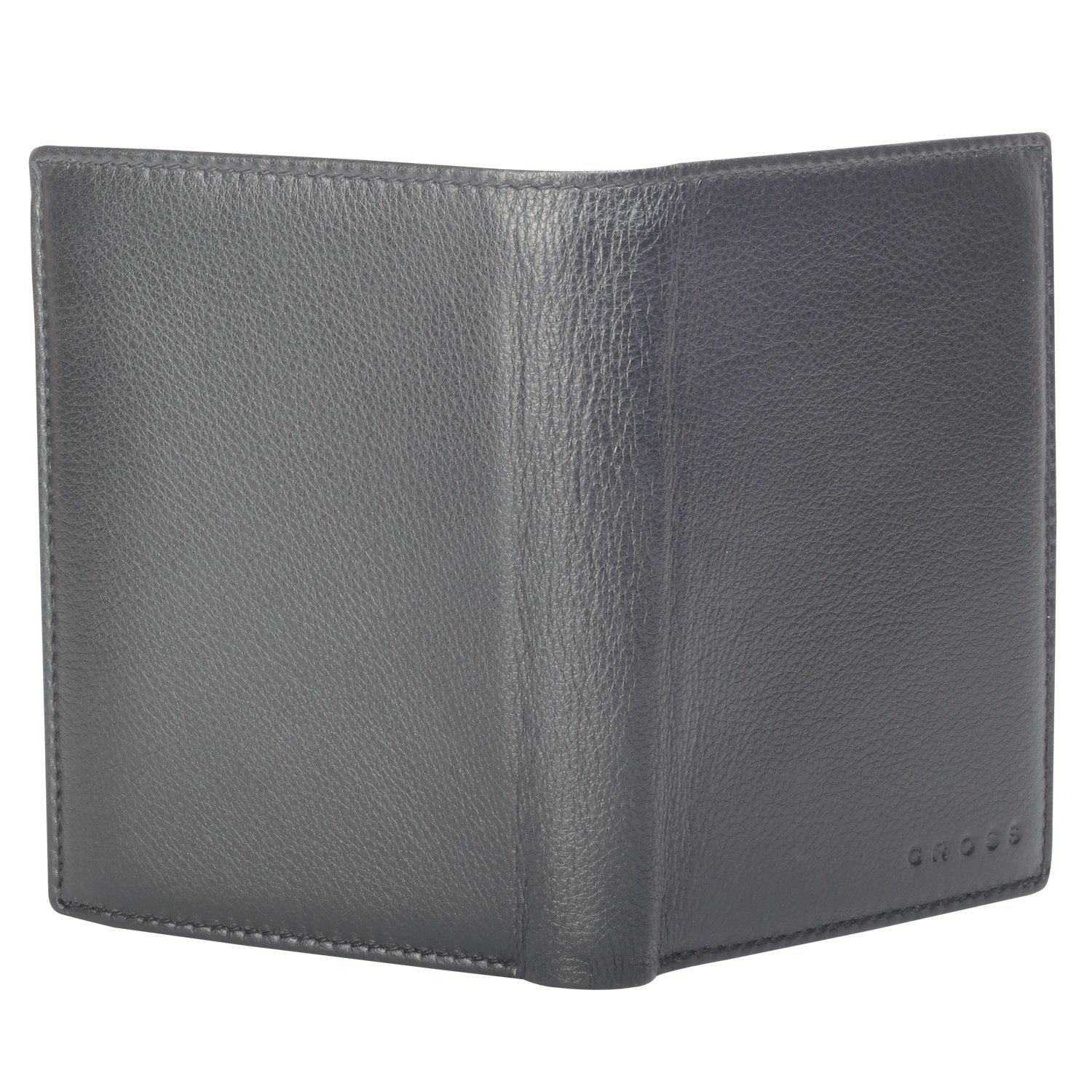 Genuine Leather Men's Bi-Fold Wallet with Credit Card Slots & Coin Pocket - Classic Black for Everyday Use & Travel | Durable RFID Protection for Security