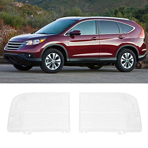 KIMISS Dome Light Cover 34401-SDA-A01 ABS Car Interior Reading Light Lens Pair, Roof Map Light Lens Replacement for Enhanced Visibility and Comfort