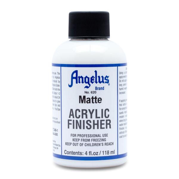 ANGELUS Leather Acrylic Paint - Premium Finishers for Leather Crafts (1oz to 4oz) - Perfect for Shoes, Bags, Jackets & DIY Leather Projects
